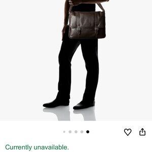 Cole Haan 100 percent Leather Messenger Bag - Brown good condition soft leather